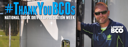 National truck driver appreciation week