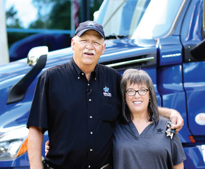 Winner of the 2020 Landstar All-Star Truck Giveaway